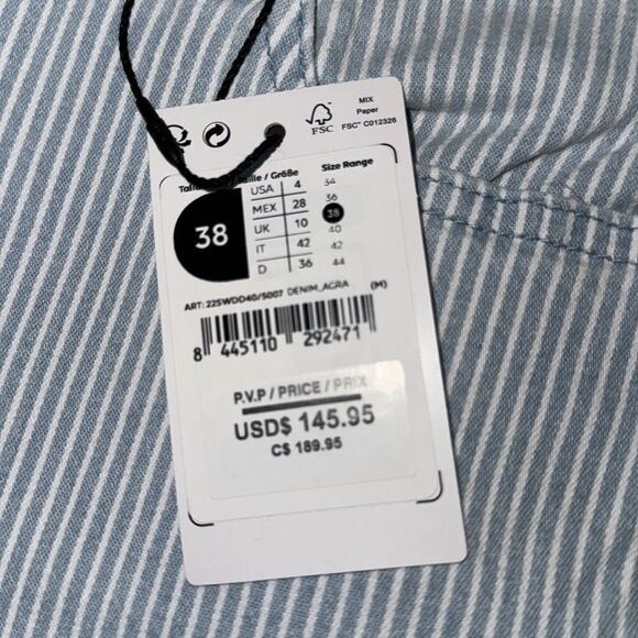 🔥Desigual
Agra  jeans Sz 4 New - Picture 8 of 11